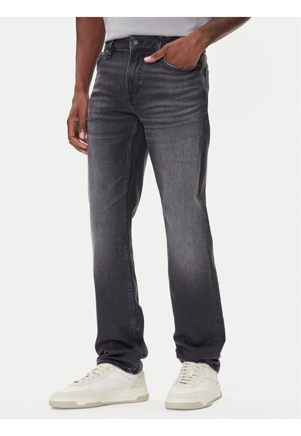 Guess Jeansy M5BAN2 D0621 Granatowy Slim Fit. Kolor: niebieski