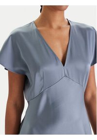 Marella Sukienka koktajlowa Falange 2613221201 Błękitny Regular Fit. Kolor: niebieski. Materiał: satyna. Styl: wizytowy #3