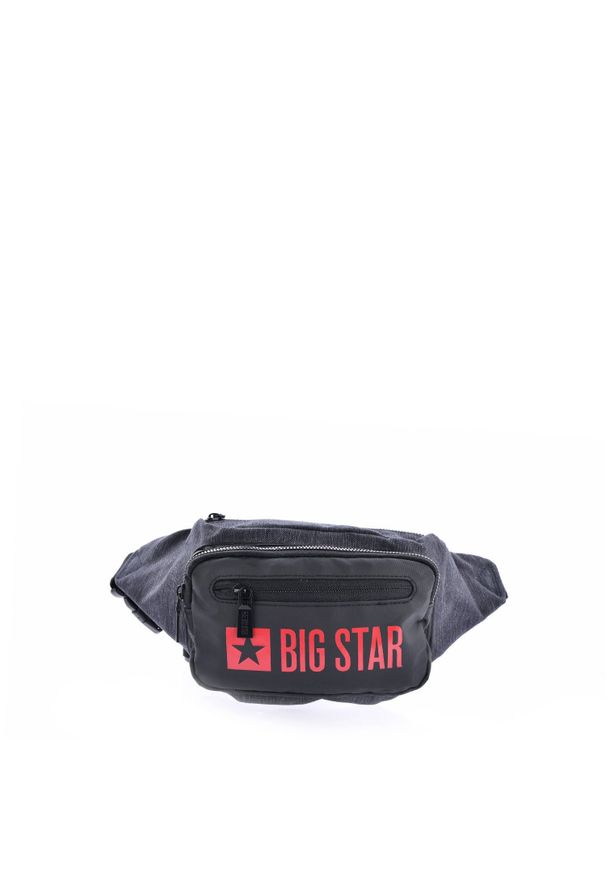 Big Star Accessories - Szara Nerka Męska Big Star Sportowa Saszetka. Kolor: szary