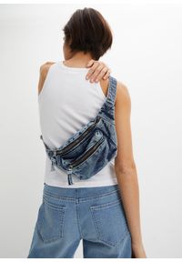 bonprix - Torebka saszetka z denimu. Kolor: niebieski #2