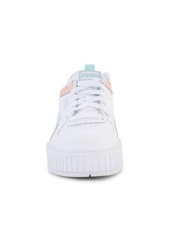 Buty do chodzenia damskie Puma Cali Sport. Zapięcie: sznurówki. Kolor: biały. Materiał: skóra, syntetyk, tkanina, materiał. Szerokość cholewki: normalna. Sport: turystyka piesza