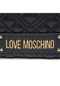 Love Moschino - LOVE MOSCHINO Torebka JC4013PP1ILA0000 Czarny. Kolor: czarny. Materiał: skórzane