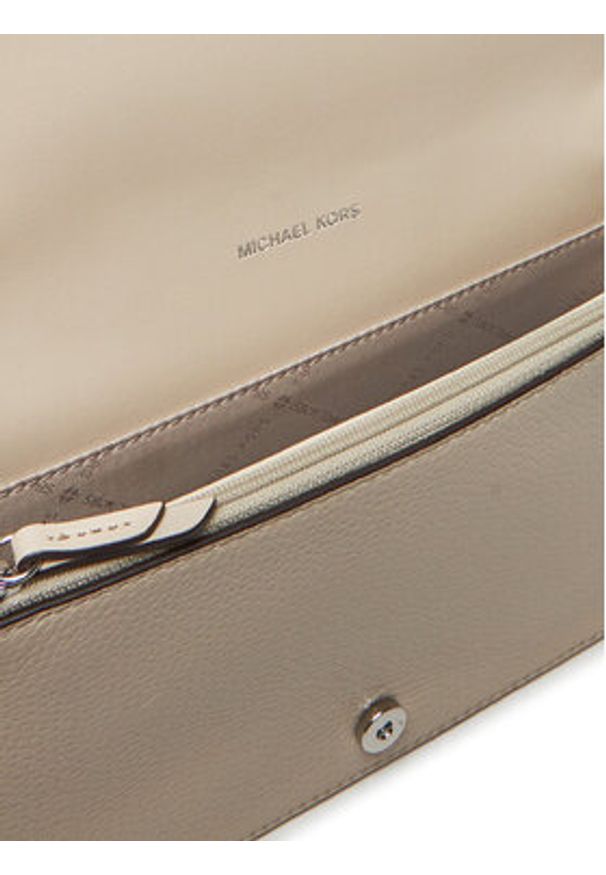 MICHAEL Michael Kors Torebka 32S4SJ6C6L Beżowy. Kolor: beżowy. Materiał: skórzane