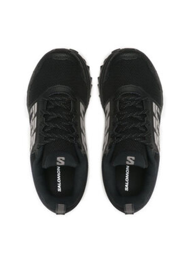 salomon - Salomon Sneakersy Wander L47153200 Czarny. Kolor: czarny. Materiał: skóra