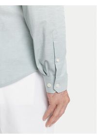 Lindbergh Koszula 30-203174 Zielony Slim Fit. Kolor: zielony. Materiał: bawełna #4