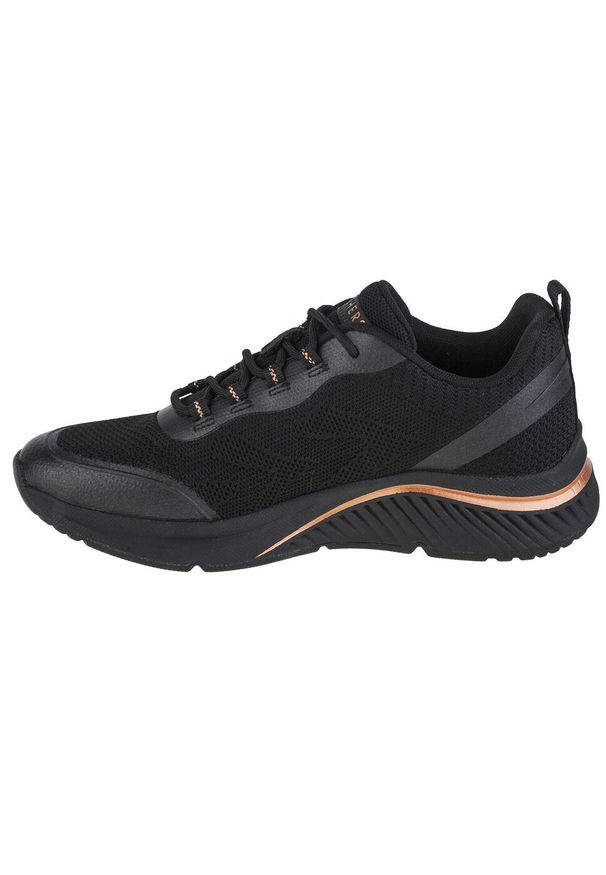 skechers - Buty sportowe Sneakersy damskie, Skechers Arch Fit S-Miles - Sonrisas. Kolor: czarny. Sport: turystyka piesza
