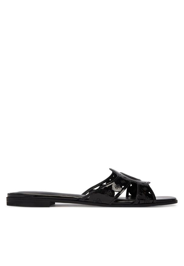 Klapki Guess. Kolor: czarny