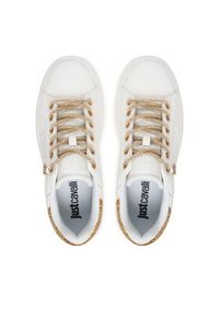 Just Cavalli Sneakersy 80RA3SB1 ZPC03 Biały. Kolor: biały. Materiał: skóra #2