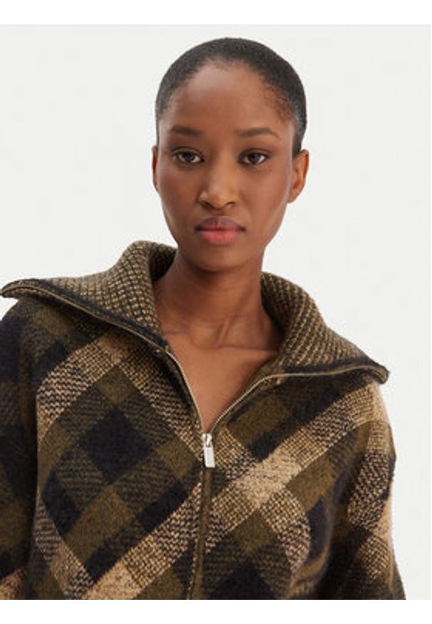 only - ONLY Kardigan Maroon 15358211 Zielony Regular Fit. Kolor: zielony. Materiał: syntetyk