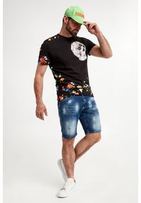 Philipp Plein - Spodenki jeansowe męskie PHILLIPP PLEIN. Materiał: jeans #1