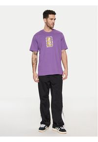 Adidas - adidas T-Shirt Trefoil Series JP4498 Fioletowy Regular Fit. Kolor: fioletowy. Materiał: bawełna #4