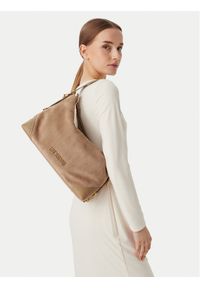 Love Moschino - LOVE MOSCHINO Torebka JC4090PP1PLD110A Beżowy. Kolor: beżowy. Materiał: skórzane #1
