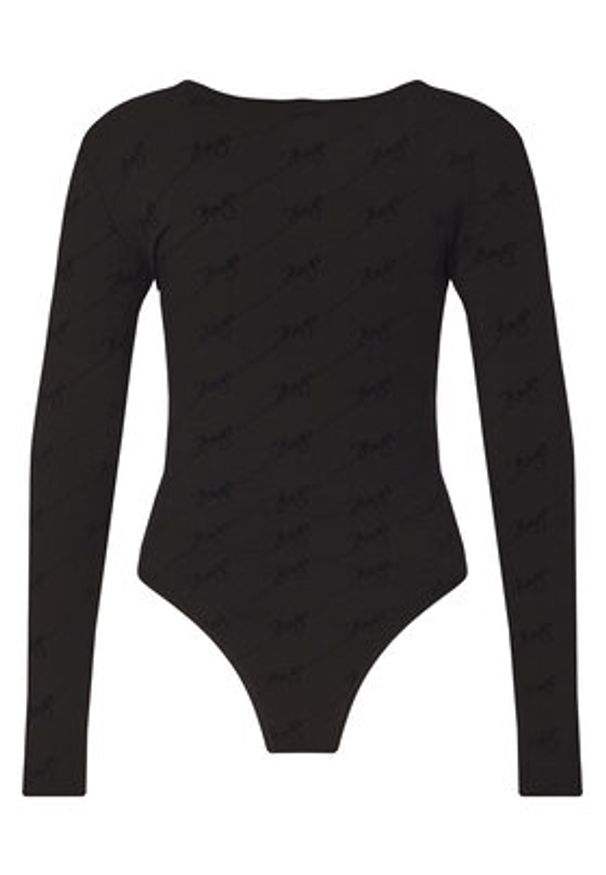 Hugo - HUGO Body Lokky 50549795 Czarny Regular Fit. Kolor: czarny. Materiał: bawełna