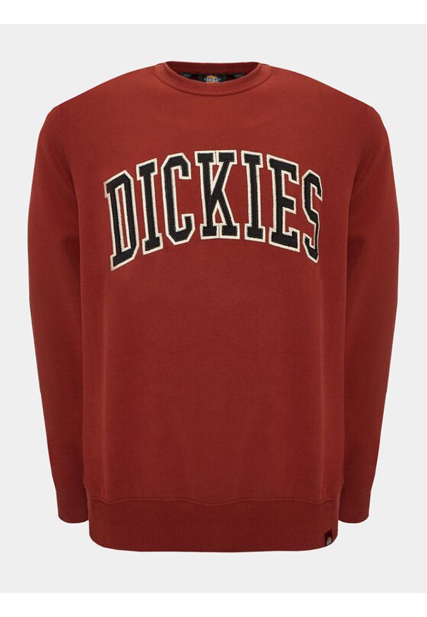 Dickies Bluza Aitkin DK0A4XAB Bordowy Regular Fit. Kolor: czerwony. Materiał: bawełna