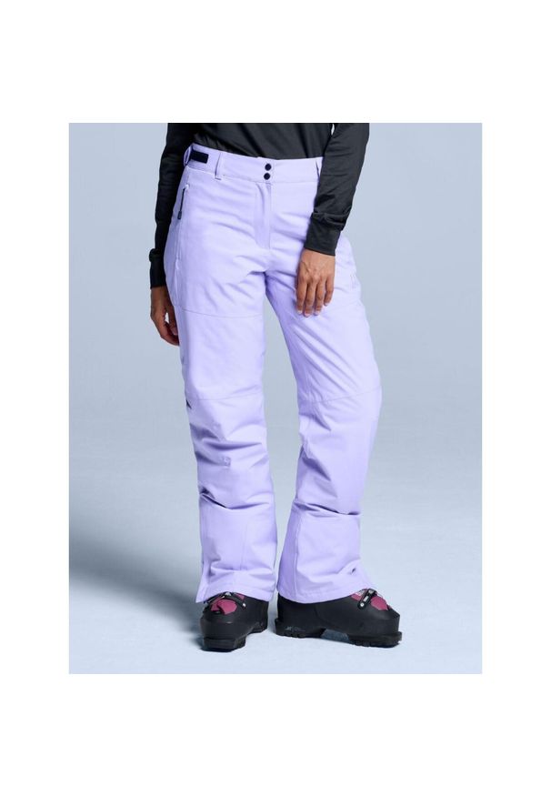 POEDERBAAS - Spodnie narciarskie - damskie - Arctic - ocieplane 2L - liliowe. Kolor: fioletowy. Materiał: poliester. Sezon: zima. Sport: narciarstwo
