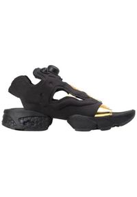 Buty do chodzenia damskie Reebok Instapump Fury. Kolor: czarny. Materiał: materiał. Szerokość cholewki: normalna. Styl: sportowy. Sport: turystyka piesza