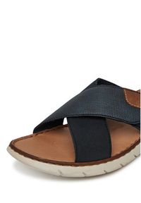 Rieker Klapki CEO-25283-14 Granatowy. Kolor: niebieski. Materiał: materiał #3