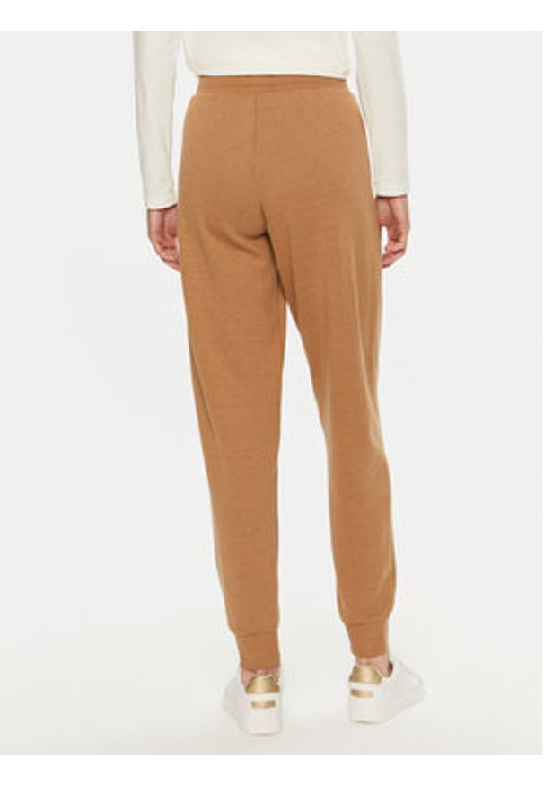 BOSS - Boss Spodnie dresowe CP Stripe 50524759 Beżowy Regular Fit. Kolor: beżowy. Materiał: bawełna