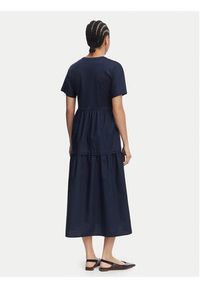 Weekend Max Mara Sukienka letnia Capsula 2615621032 Granatowy Regular Fit. Kolor: niebieski. Materiał: bawełna. Sezon: lato #3