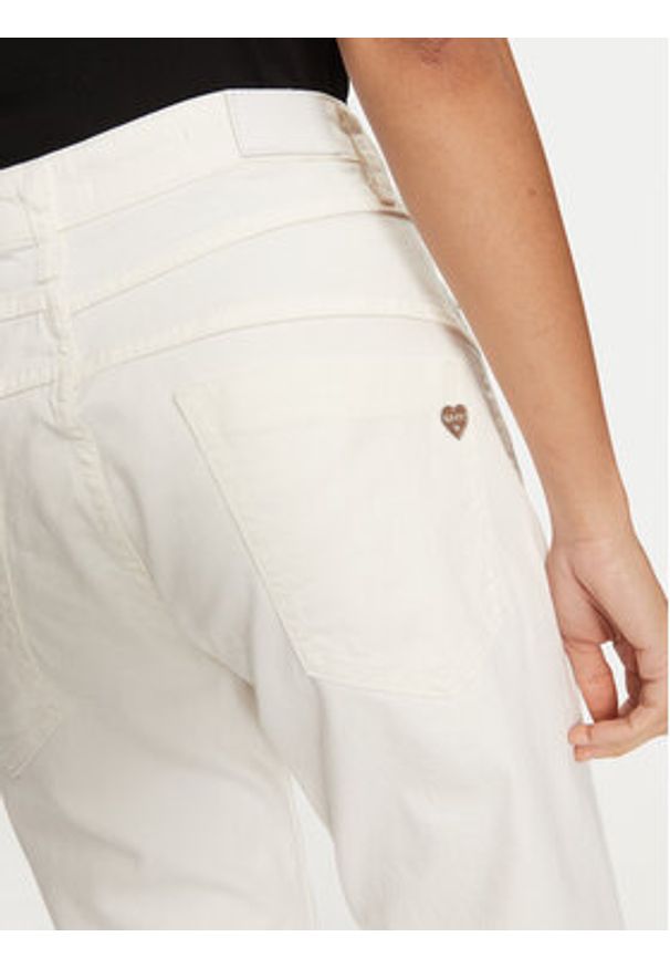 Please Jeansy P0VVHO2I5N Biały Slim Fit. Kolor: biały