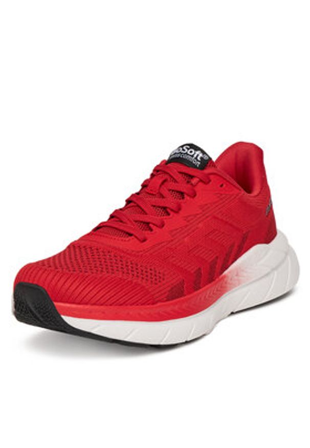 Go Soft Sneakersy V11-140 Czerwony. Kolor: czerwony. Materiał: materiał