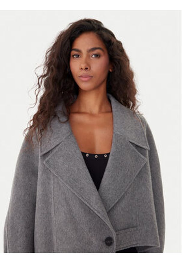 ViCOLO Kurtka przejściowa TF0026 Szary Regular Fit. Kolor: szary. Materiał: syntetyk