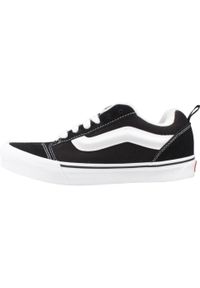 Vans - Buty VANS KNU SKOOL Czarny. Okazja: na co dzień. Kolor: czarny. Materiał: tkanina #2