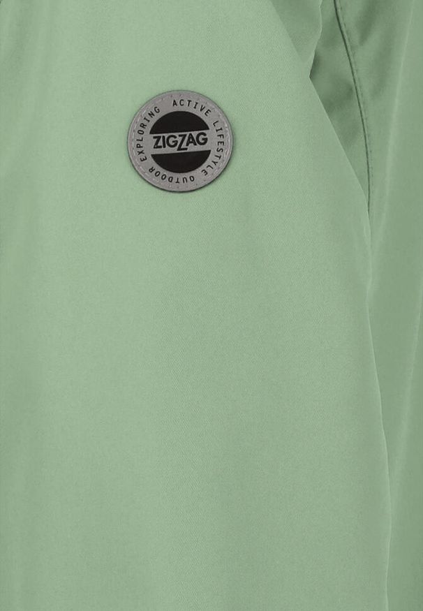ZigZag - Dziewczęca kurtka wodoodporna Zigzag Orkan. Kolor: zielony. Sport: turystyka piesza