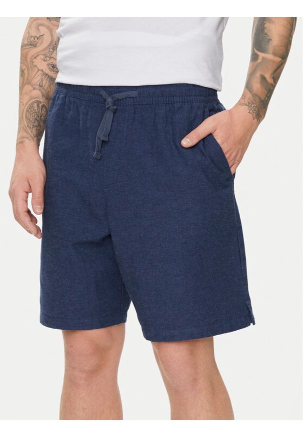 GAP - Gap Szorty materiałowe 866195-06 Niebieski Regular Fit. Kolor: niebieski. Materiał: bawełna