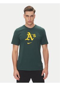 Nike T-Shirt 034J-3EY-FZ-L84 Zielony Regular Fit. Kolor: zielony. Materiał: bawełna #1