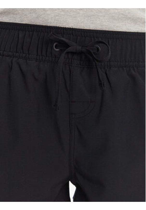 Roxy Szorty sportowe ERJBS03298 Czarny Regular Fit. Kolor: czarny. Materiał: syntetyk