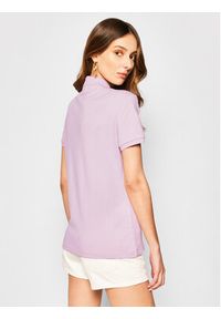 Lacoste Bluza PF5462 Różowy Slim Fit. Kolor: różowy. Materiał: bawełna #3