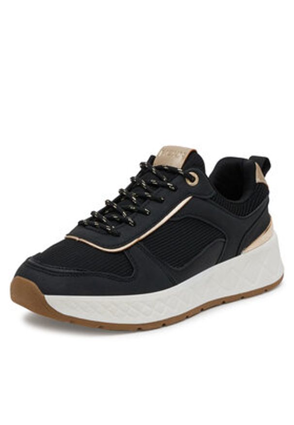 MEXX Sneakersy V12-799 Czarny. Kolor: czarny. Materiał: materiał