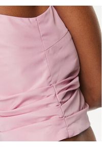 Pinko Bluzka Nosiola 102780 Y3LE Różowy Slim Fit. Kolor: różowy. Materiał: syntetyk #3