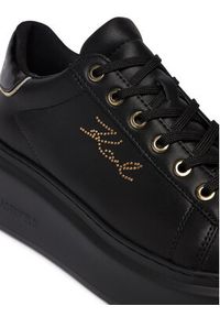 Karl Lagerfeld - KARL LAGERFELD Sneakersy Anakapri KL63518A Czarny. Kolor: czarny. Materiał: skóra #5