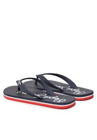 Pepe Jeans Japonki Bay Beach Basic M PMS70128 Granatowy. Kolor: niebieski