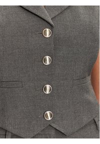 Morgan Kamizelka 251-CJANA.F Szary Slim Fit. Kolor: szary. Materiał: syntetyk #3