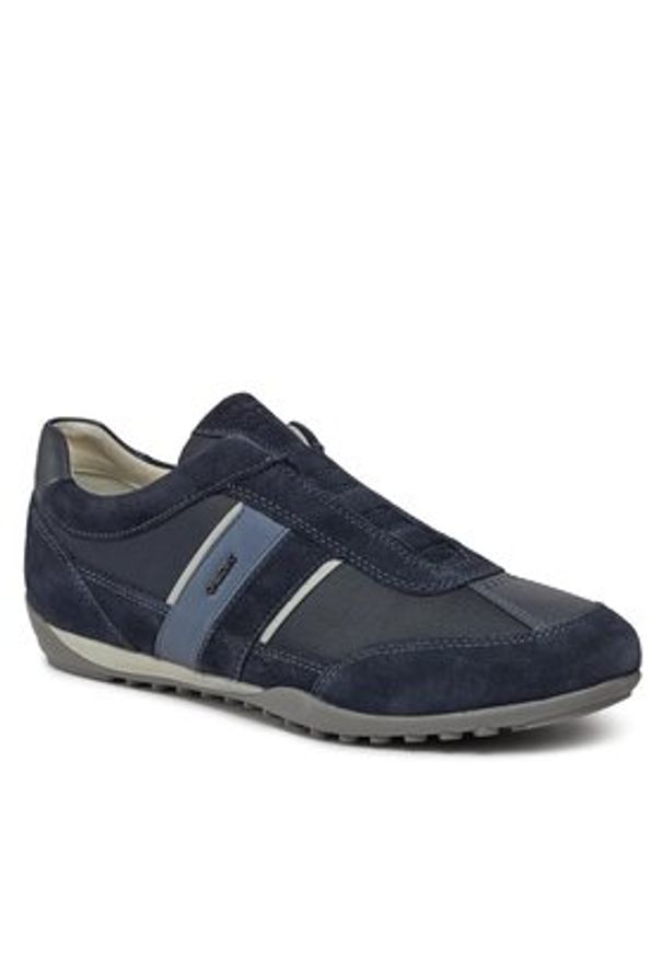 Geox Sneakersy U Wells A U82T5A 02211 C4002 Granatowy. Kolor: niebieski. Materiał: materiał