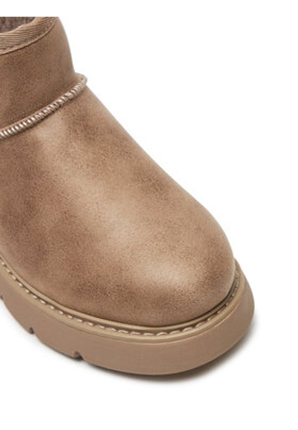 skechers - Skechers Śniegowce Keepsakes Lite 169018/TPE Brązowy. Kolor: brązowy. Materiał: skóra