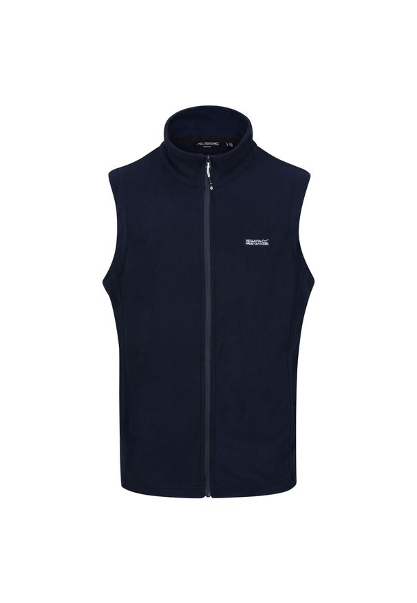 Regatta - Męska Kamizelka Tobias. Kolor: niebieski, szary, wielokolorowy. Sport: turystyka piesza