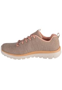 skechers - Buty do chodzenia damskie Skechers Graceful Twisted Fortune. Zapięcie: sznurówki. Kolor: beżowy. Materiał: guma, materiał, tkanina, syntetyk. Szerokość cholewki: normalna. Sport: turystyka piesza