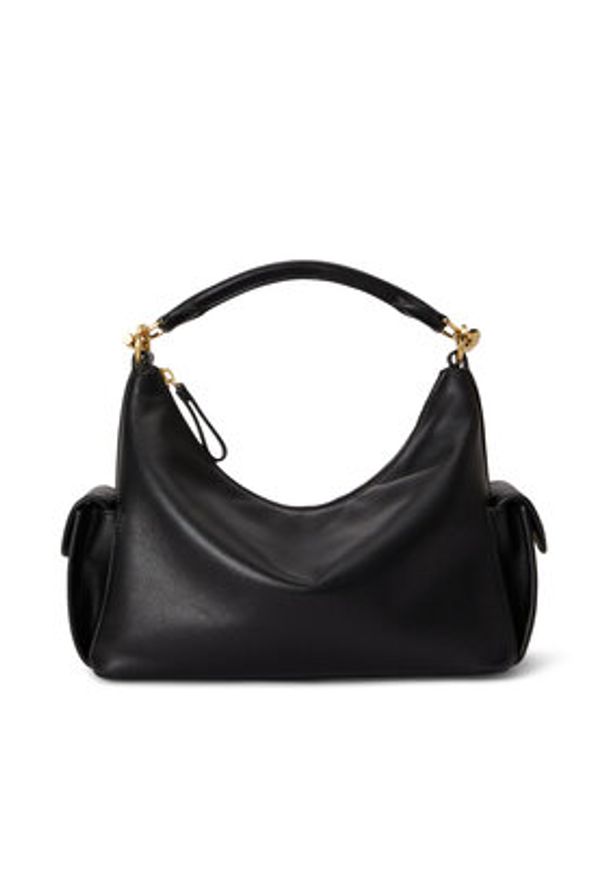 Lauren Ralph Lauren - LAUREN RALPH LAUREN Torebka 431P06064002 Czarny. Kolor: czarny. Materiał: skórzane