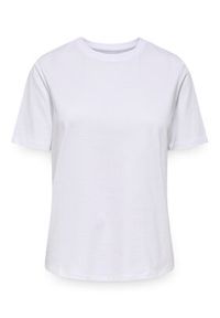 only - ONLY T-Shirt Freja 15367970 Biały Regular Fit. Kolor: biały. Materiał: bawełna #7