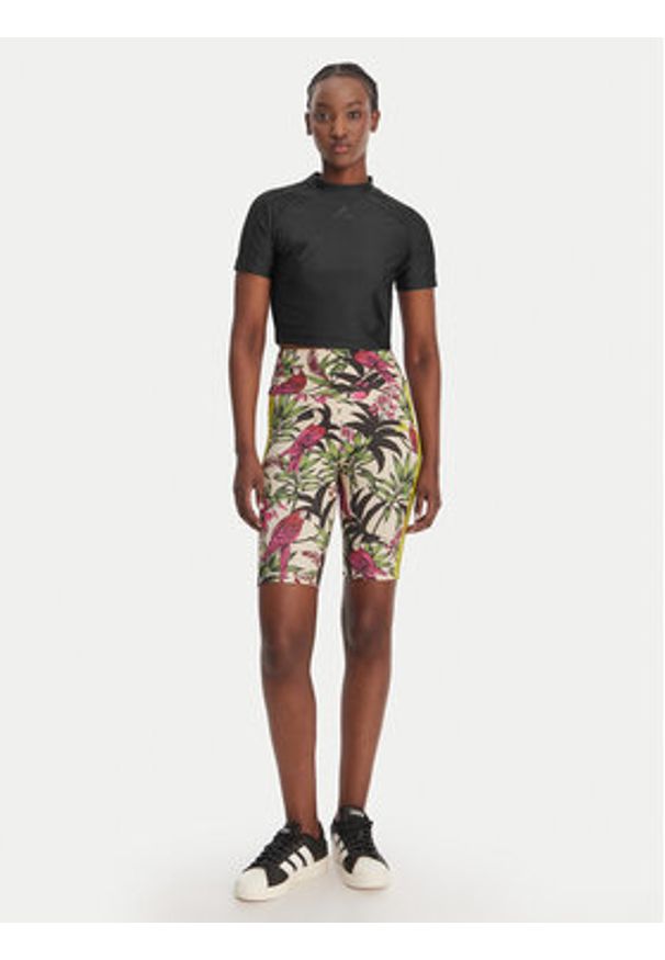 Adidas - adidas Kolarki Farm Rio Bike KD4612 Kolorowy Slim Fit. Materiał: bawełna. Wzór: kolorowy