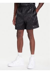 Karl Kani Szorty sportowe Signature All Over Print Resort PD00005302 Czarny Regular Fit. Kolor: czarny. Materiał: syntetyk. Wzór: nadruk. Styl: sportowy