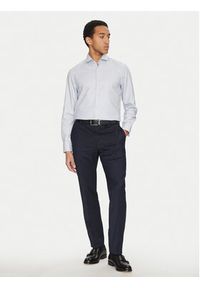 BOSS Koszula C-Hal 50533712 Niebieski Casual Fit. Okazja: na co dzień. Kolor: niebieski. Materiał: bawełna. Styl: casual #3