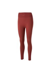 Legginsy Sportowe Damskie Puma X Vogue Seamless. Kolor: czerwony