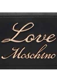 Love Moschino - LOVE MOSCHINO Torebka JC4117PP1ILM0000 Czarny. Kolor: czarny. Materiał: skórzane #3