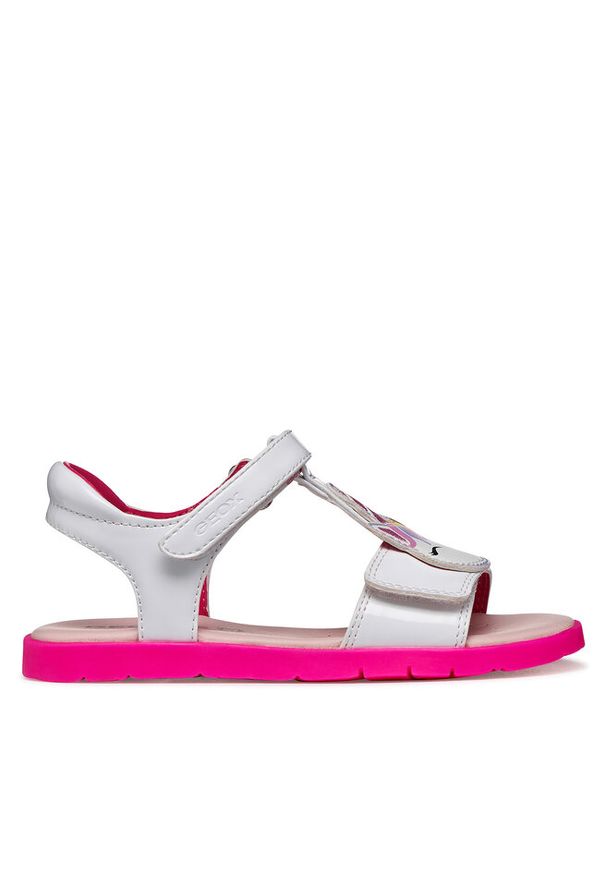 Sandały Geox. Kolor: biały