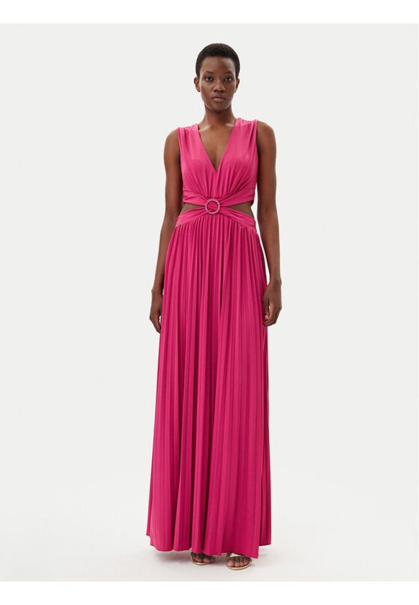 Gaudi Sukienka wieczorowa 511FD14001 Różowy Regular Fit. Kolor: różowy. Materiał: syntetyk. Styl: wizytowy
